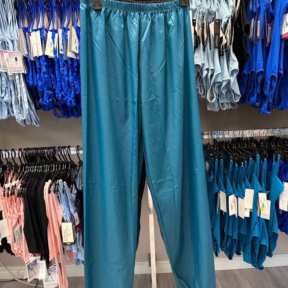 Dance Warmup Pants - Teal